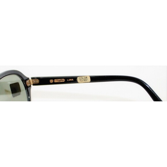 NOS Vintage Safilo sunglass frames Black made in Italy model Luna main image 6